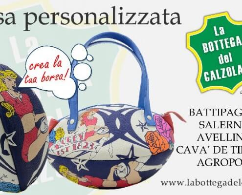 Borsa personalizzata forma palla da rugby