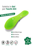 Soletta scarpe con tacco alto