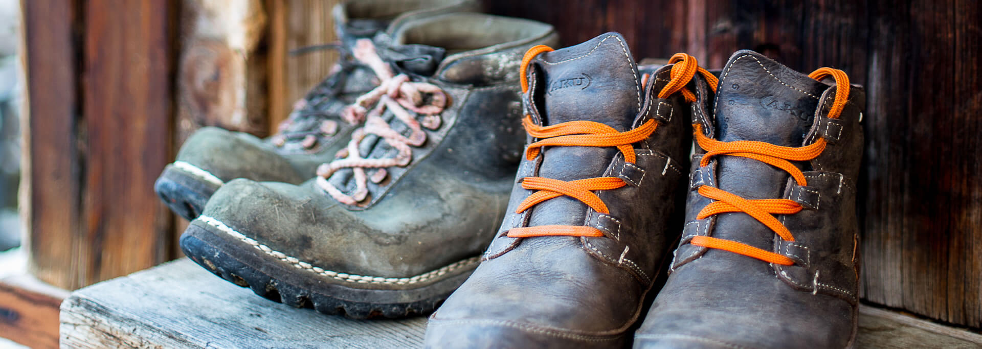 scarpe da trekking in pelle