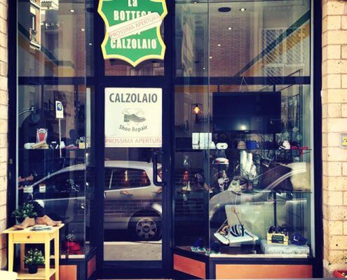 la bottega del calzolaio a roma fleming