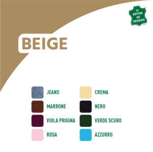 Abbinamento colori beige