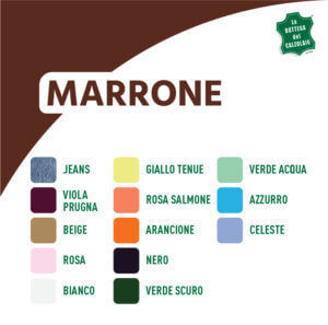 Abbinamento colori marrone