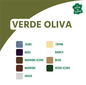 Abbinamento colori verde oliva