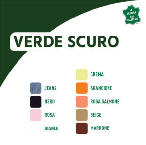 Abbinamento colori verde scuro