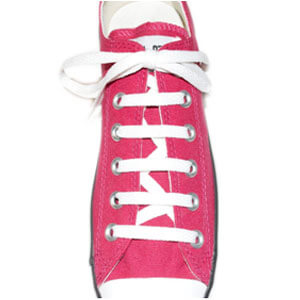 come mettere i lacci alle scarpe converse