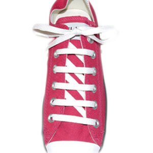 lacci converse dritti