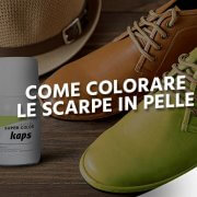 colorare scarpe in pelle