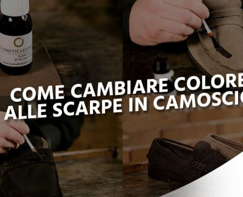 Come cambiare colore alle scarpe di camoscio