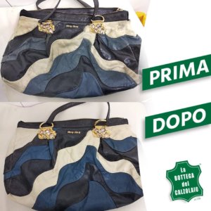 come pulire borsa miu miu