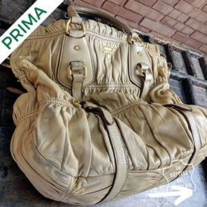 come pulire borsa prada prima