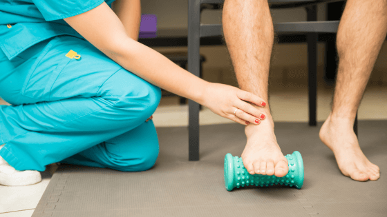 fisioterapia fascite plantare