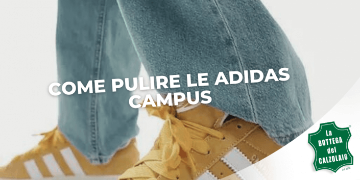 come pulire le adidas campus